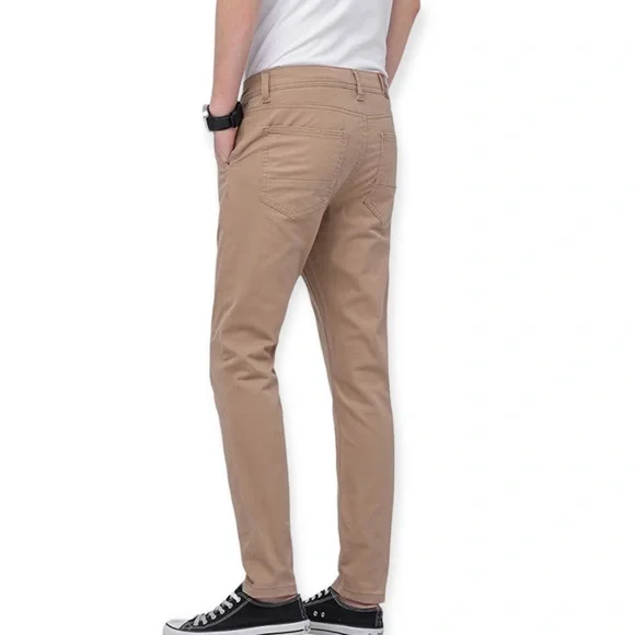 Plaid & Plain Khakis - Picture 7 of 9